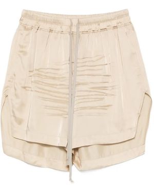 Rick Owens Shorts Mit Schlitzen - Natur