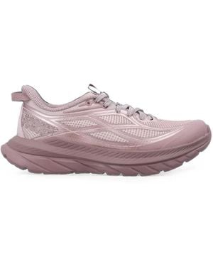 Hoka One One Mesh-Panelled Trainers - Pink
