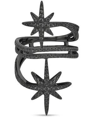 Apm Monaco Stars Embellished Ring - White