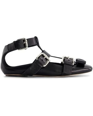 Giambattista Valli Ballerine Con Fiocco - Nero