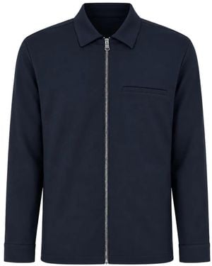 Dondup Zip-Up Shirt Jacket - Blue