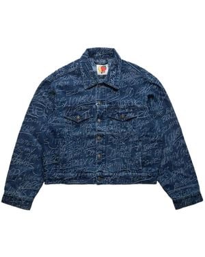 Sky High Farm Denim chore jacket | BLUE | SEVENSTORE