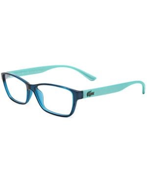 Lacoste Brille Mit Eckigem Gestell - Blau