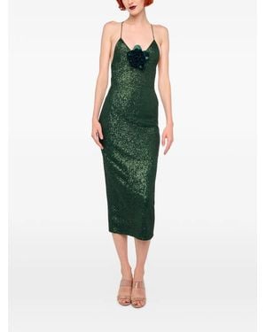 Norma Kamali Mini-Rok Met Ritssluiting - Groen