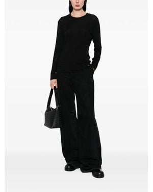 Herno Pullover Mit Rundem Ausschnitt - Schwarz