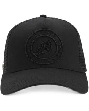 Sweet Pants Mesh-Panelled Logo-Patch Cap - Black