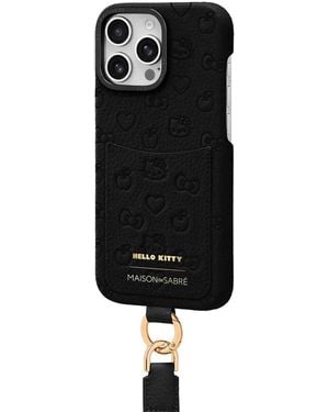 Maison De Sabre Sling Iphone 16 Pro Case - Black