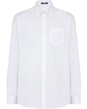 Balmain Cotton Shirt - White
