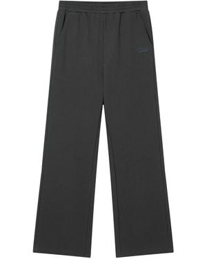 Chocoolate Jogginghose mit Logo-Stickerei - Grau