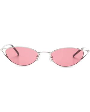 McQueen Gafas De Sol Con Montura Oval - Rosa