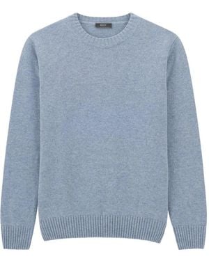 BOGGI Crew Neck Jumper - Blue