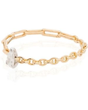 Yvonne Léon 18Kt Pear Diamond Ring - Metallic