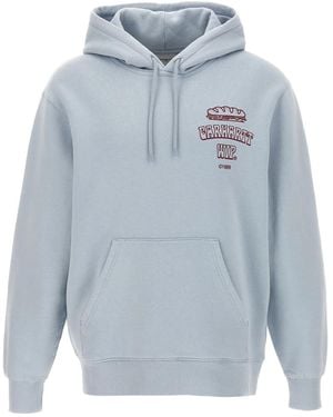 Carhartt Hoodie Mit Logo - Blau