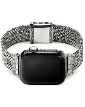 John Hardy Montre Intelligente En Sterling À Bracelet 18 Mm - Noir
