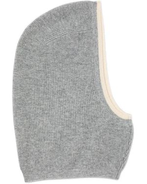 Sandro Ribbed Hood - Grey
