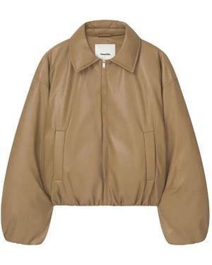 Nanushka Asger Balloon Jacket - Natural