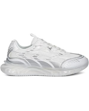 Just Cavalli Logo-Print Sneakers - White