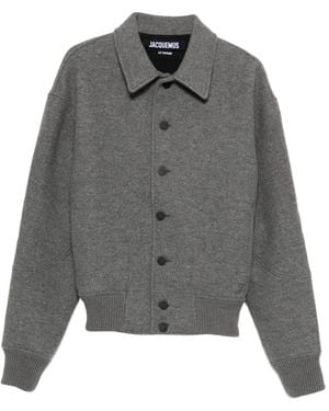 Jacquemus Wool Jacket 'Feltro' - Grey