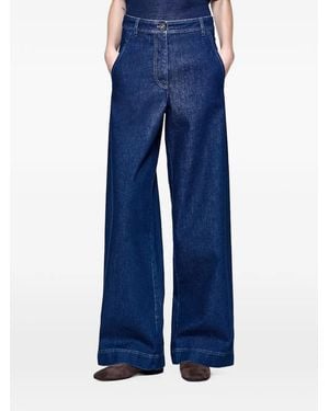 Giorgio Armani Wide-Leg Jeans - Blue