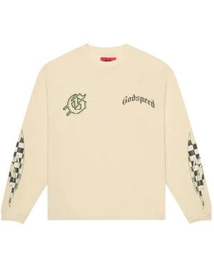 Godspeed Crash Out Long-Sleeved Sweatshirt - Natural