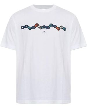 Paul Smith T-Shirt Mit Grafischem Print - Weiß