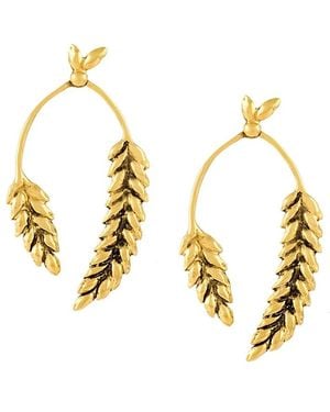 Aurelie Bidermann 'Wheat' Ohrringe - Mettallic