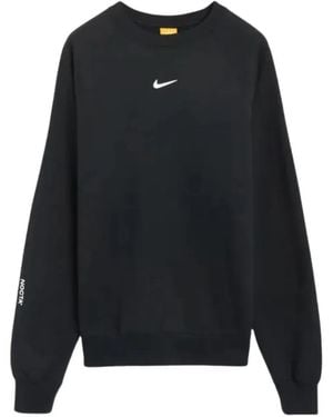 Nike Felpa Nocta Con Logo - Nero