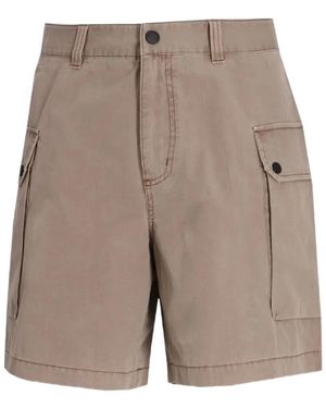 ARMANI EXCHANGE Ripstop Cargo Shorts - Grey