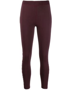 Golden Goose Logo leggings - Purple
