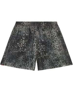 DIESEL Soccer-41-Utlt Swim Shorts - Grey