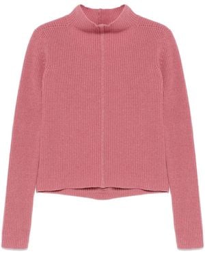 Rick Owens Jersey Lupetto - Rosa