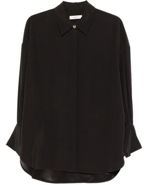 JOSEPH "Camilia" Blouse Satin Twill - Black