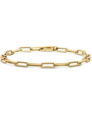 David Yurman 18Kt Dy Madison Chain Bracelet (4Mm) - Metallic