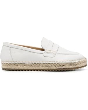Marc O' Polo Leather Espadrilles - White