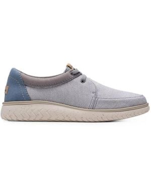 Clarks Relax Lite Lace Trainers - White