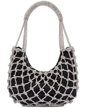 Rosantica Mini Nodi Shoulder Bag - Black
