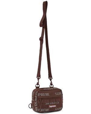 Supreme Mesh Mini Duffle Bag in Brown for Men | Lyst