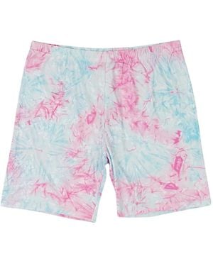 CALLIPYGIAN Shorts Con Fantasia Tie Dye "Multi - Rosa