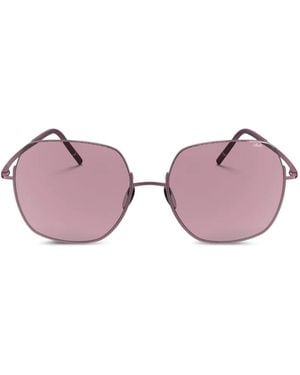 Silhouette Oka Dinamic Dawn Geometric-Frame Sunglasses - Pink