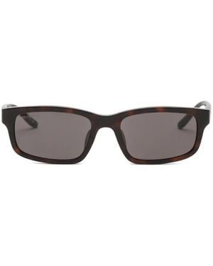 Balenciaga Daily Rectangle Sunglasses - Grey