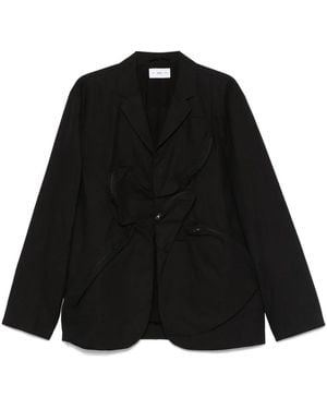 Post Archive Faction PAF Sakko Mit Aufgesetzten Taschen - Schwarz