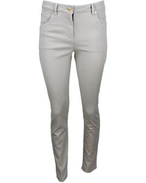 Brunello Cucinelli Button-Fastening Trousers - Grey