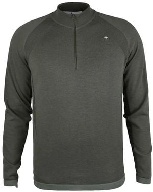Stone Island Fine-Knit Half-Zip Jumper - Grey