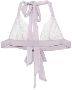 Kiki de Montparnasse Cadeau Soft Bra - White