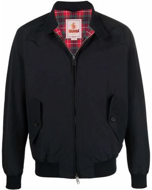 Baracuta Jacket With Logo - Blue