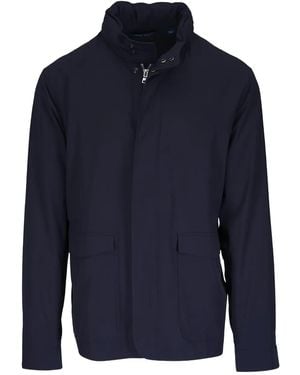 Peter Millar Zip Closure Jacket - Blue