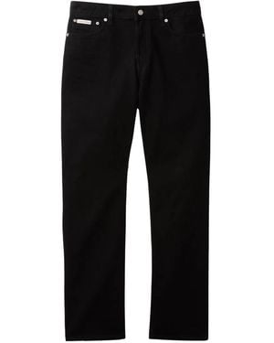 Calvin Klein Logo-Detail Jeans - Black