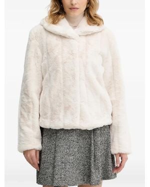 Guess Hook-Fastening Jacket - White