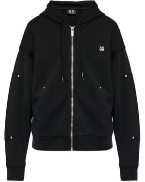 44 Label Group Zip-Up Hoodie - Black