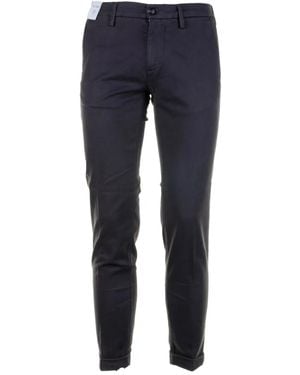 Re-hash Cuffed Trousers - ブルー